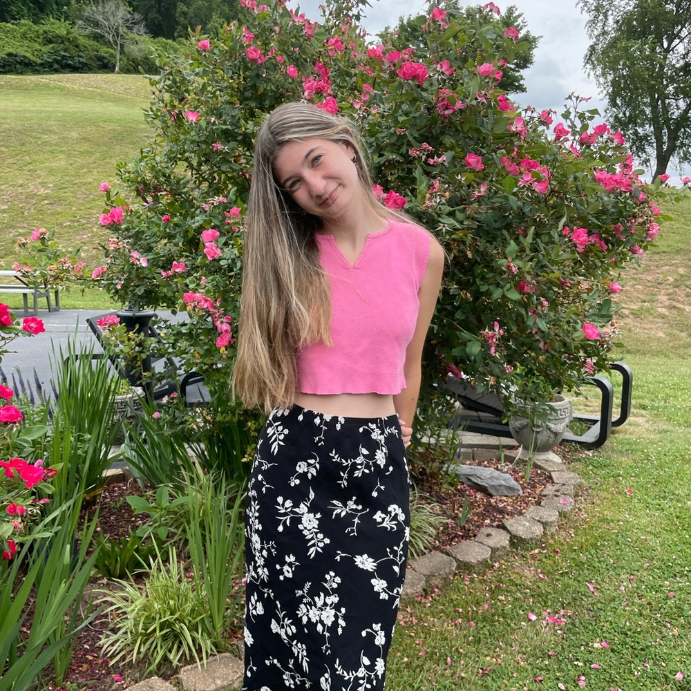 Vibrant Pink Knit Top
